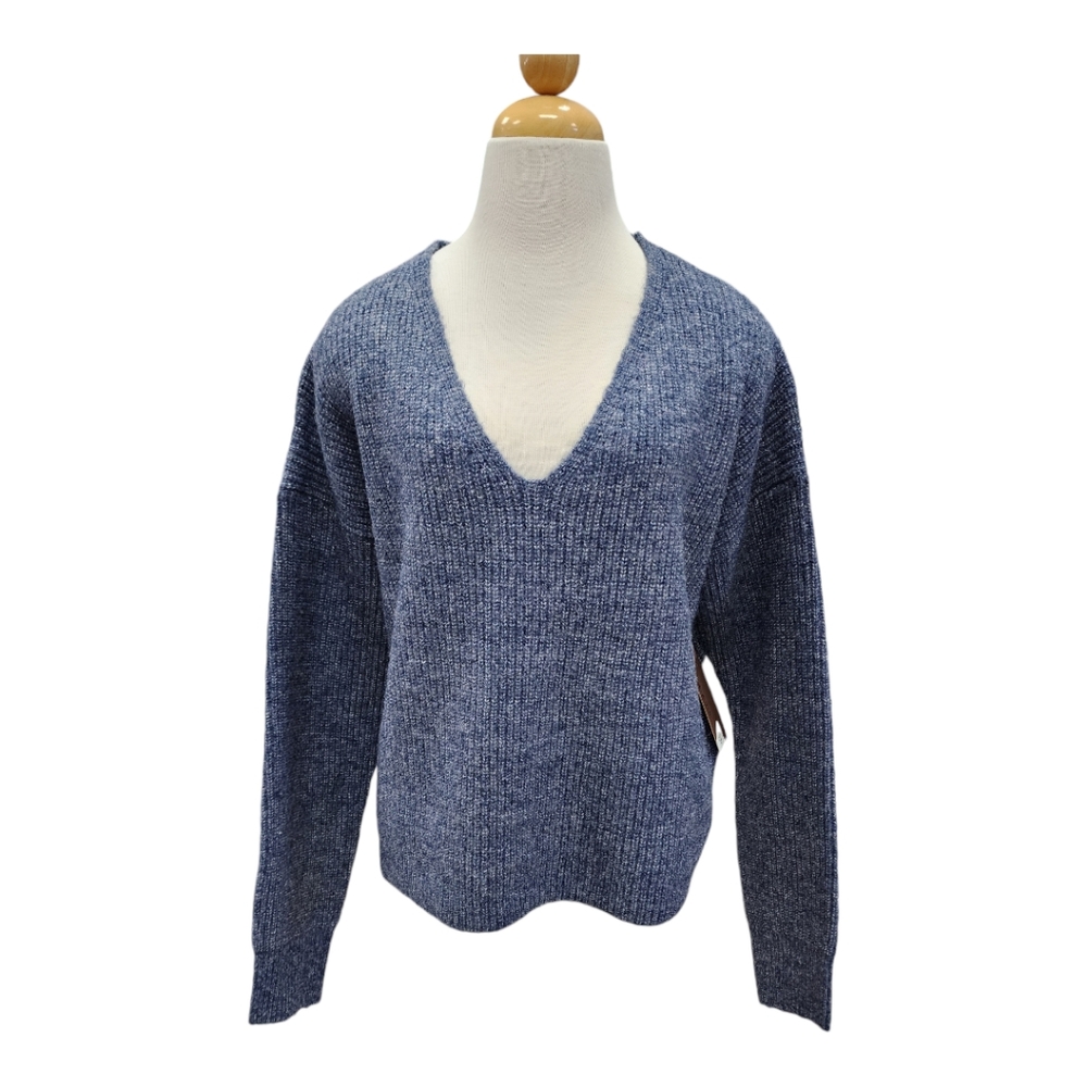 Womne's V-Neck sweaters /Kerisma /Acrylic /blue